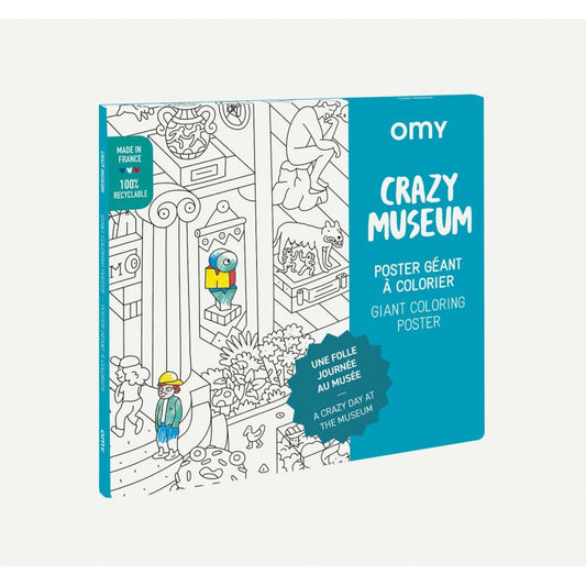 Omy - Crazy Museum - Poster 70 x 100 cm - Playlaan