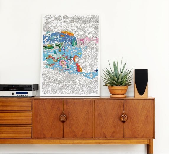 Omy - Ocean - Poster 70 x 100 cm - Playlaan