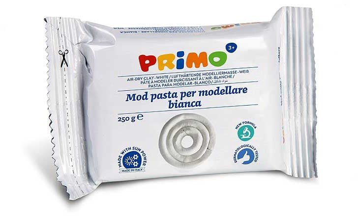 Primo - Klei Wit ( 250 gr ) - Playlaan