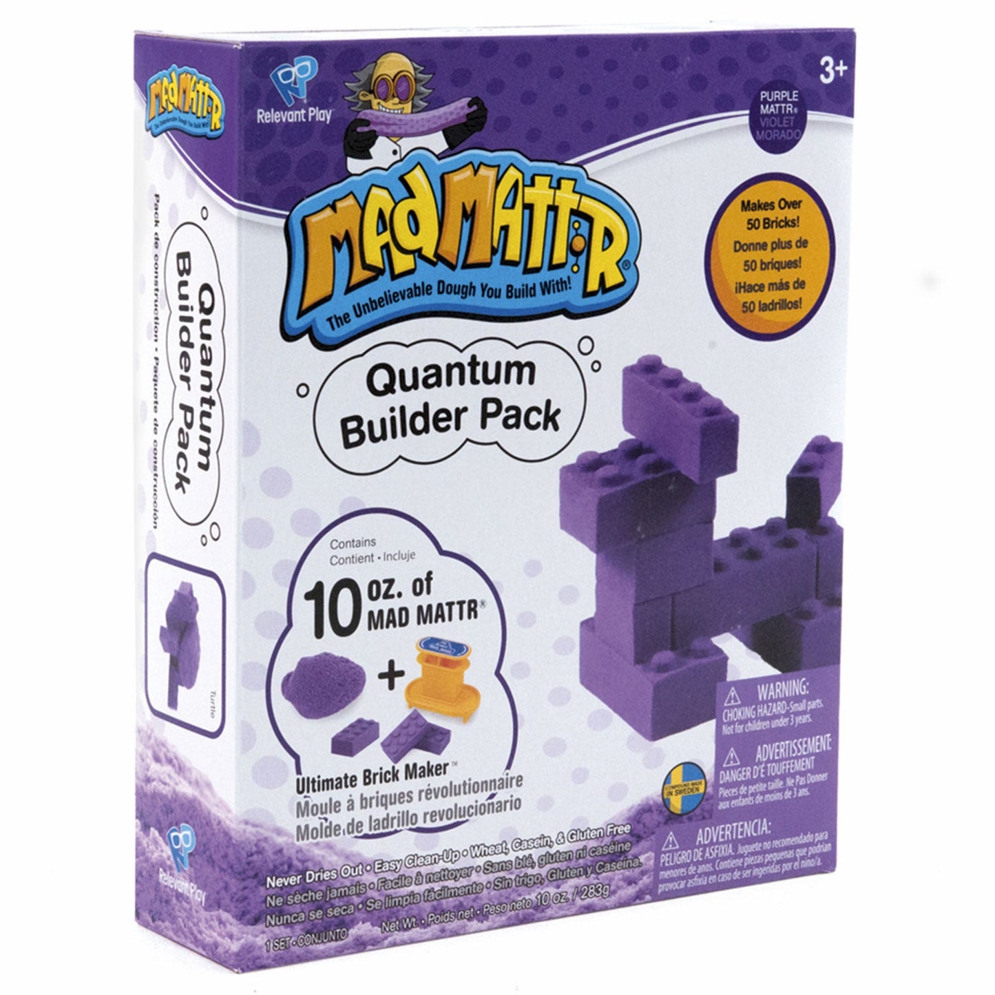 Relevant Play Ltd - Mad Mattr Quantum Builders Pack - Purple - Playlaan