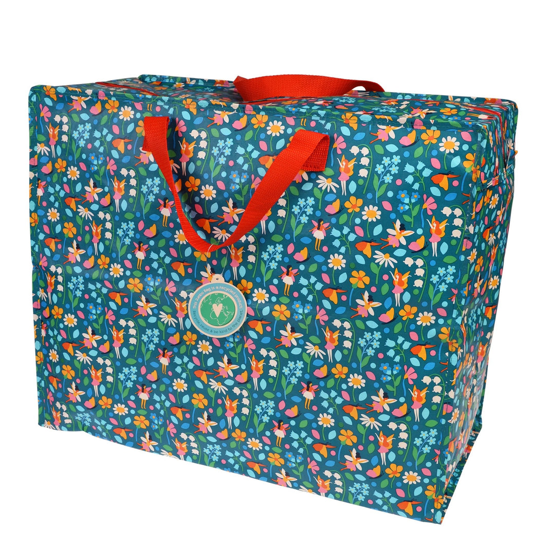 Rex London - Jumbo Storage Bag - Fairies In The Garden - Playlaan