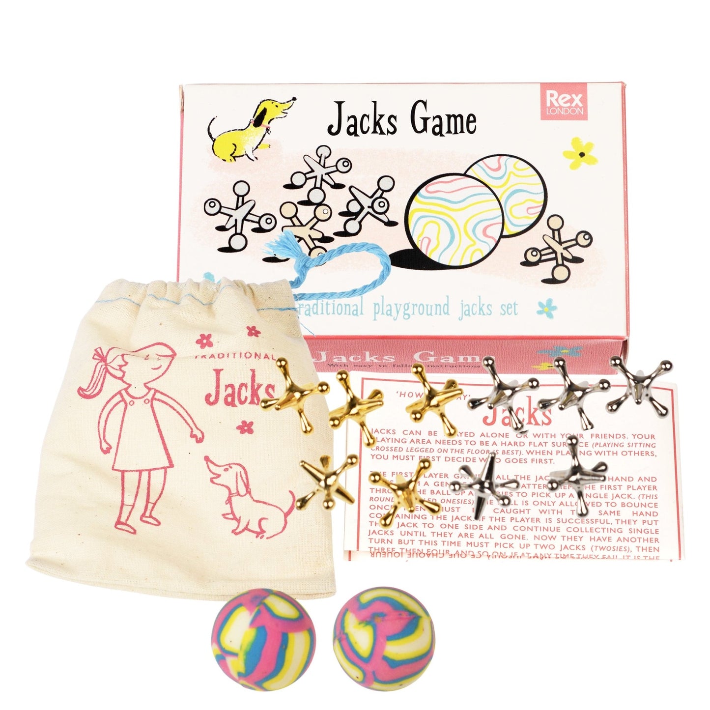 Rex London - Traditional Jacks Playground Game - Playlaan