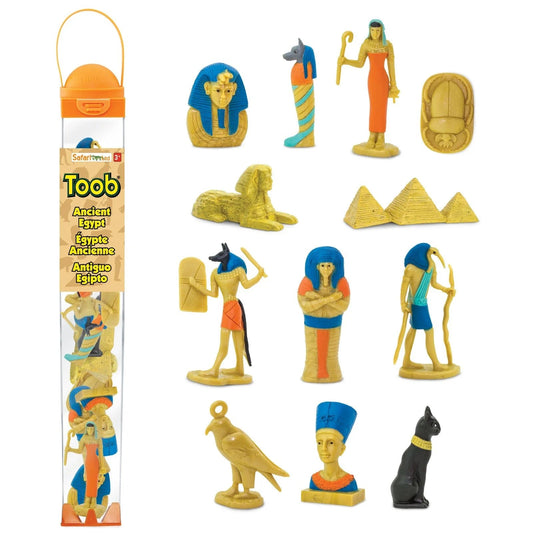 Safari Ltd - Speelfiguren Ancient Egypt TOOB® - Set van 12 stuks - Playlaan