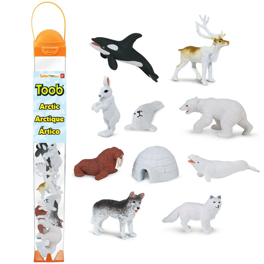 Safari Ltd - Speelfiguren Arctic TOOB® -Set van 10 stuks - Playlaan