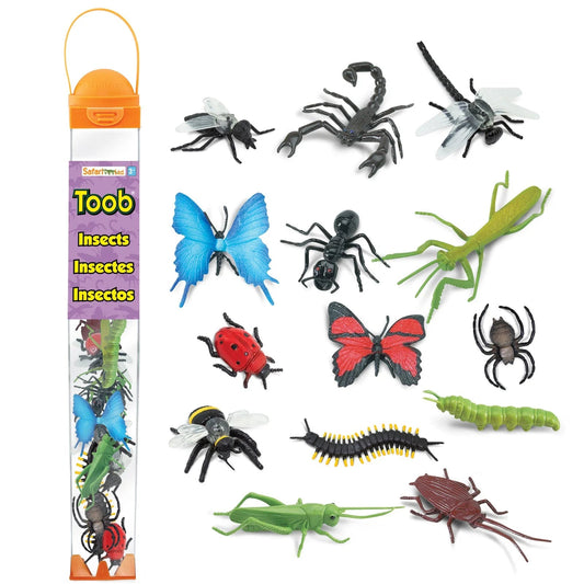 Safari Ltd - Speelfiguren Insecten TOOB® -Set van 14 stuks - Playlaan