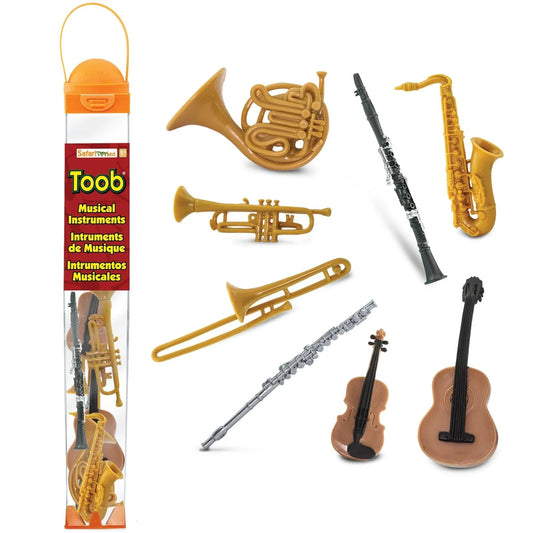 Safari Ltd - Speelfiguren Muziekinstrument TOOB® - Set van 8 stuks - Playlaan