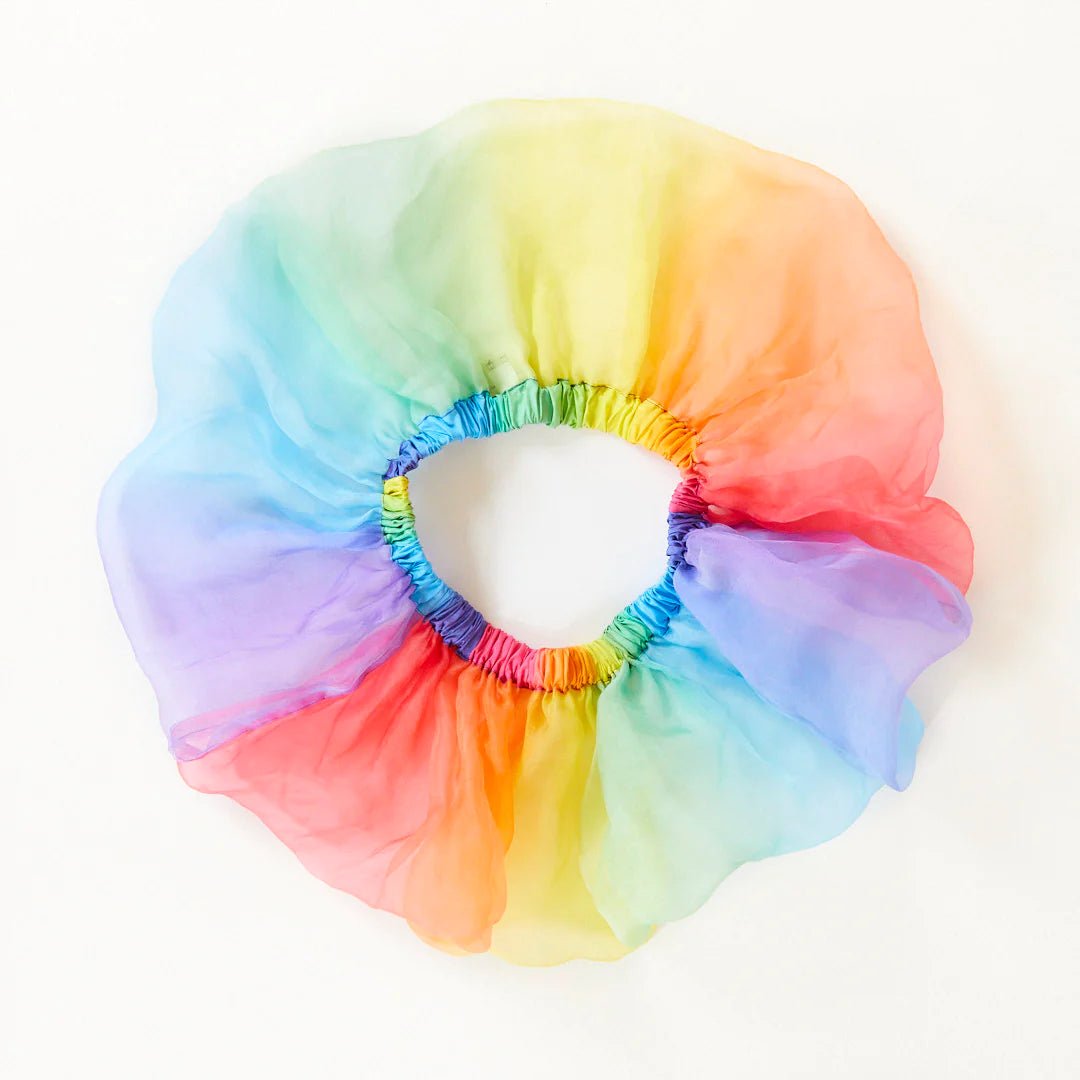 Sarah's Silks - Regenboog Organza Tutu Rokje - Playlaan