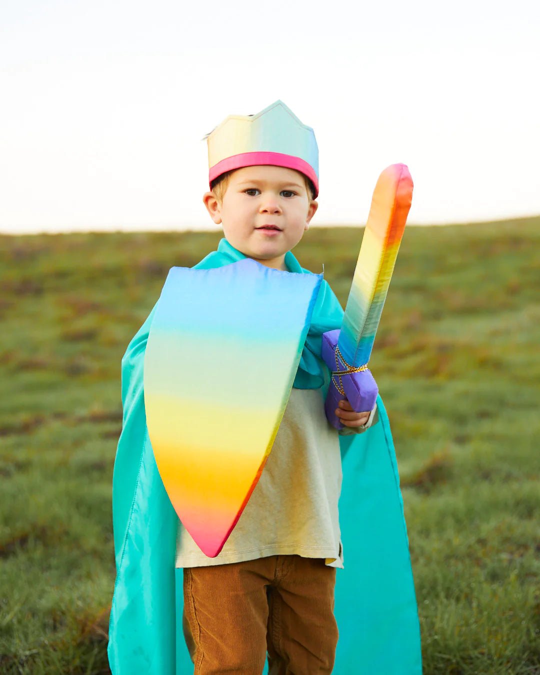 Sarah's Silks - Zijden schild Regenboog - Playlaan