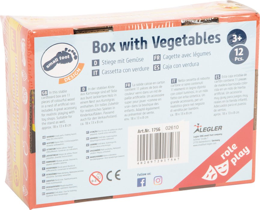 Small Foot - Box with Vegetables - Playlaan