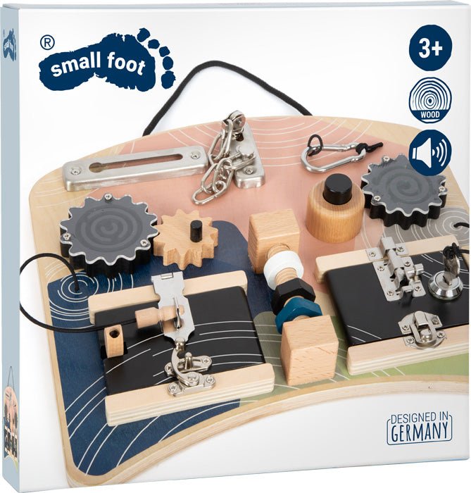 Small Foot - Locks and Rotation Motor Activity Board - Playlaan