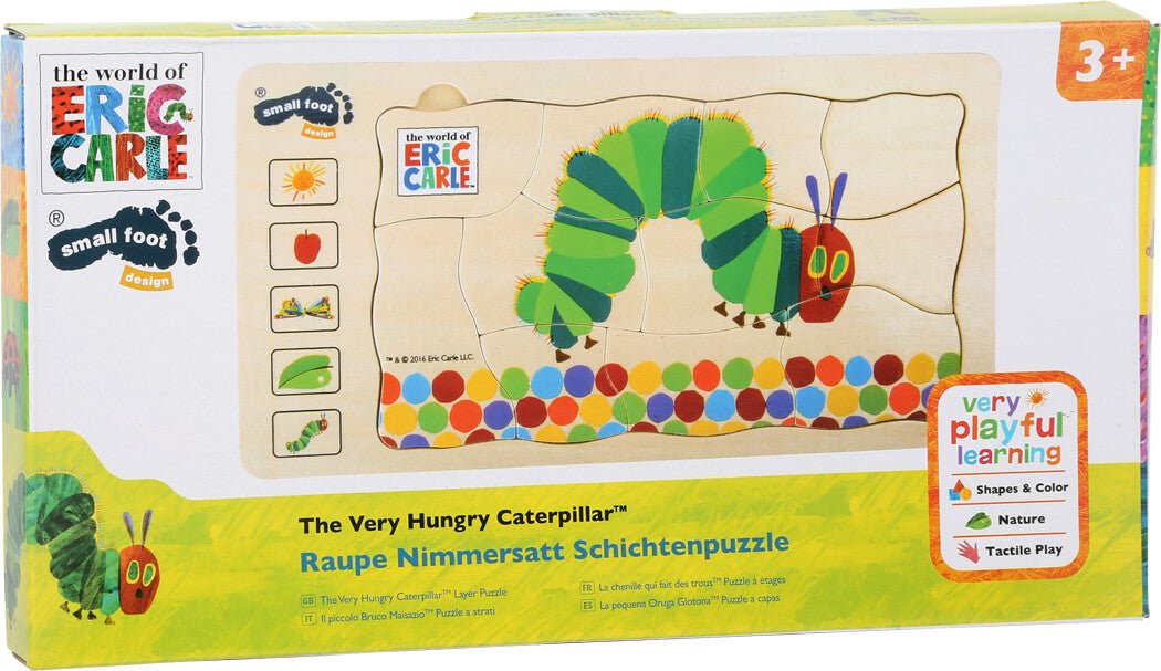 Small Foot - The Very Hungry Caterpillar Layer Puzzle - Playlaan