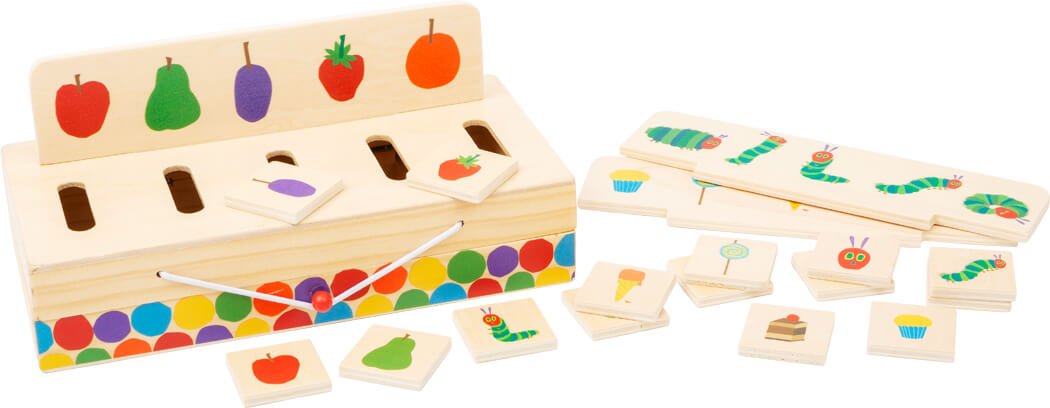 Small Foot - The Very Hungry Caterpillar Picture Sorting Box - Playlaan