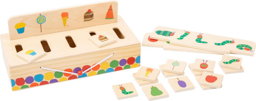 Small Foot - The Very Hungry Caterpillar Picture Sorting Box - Playlaan