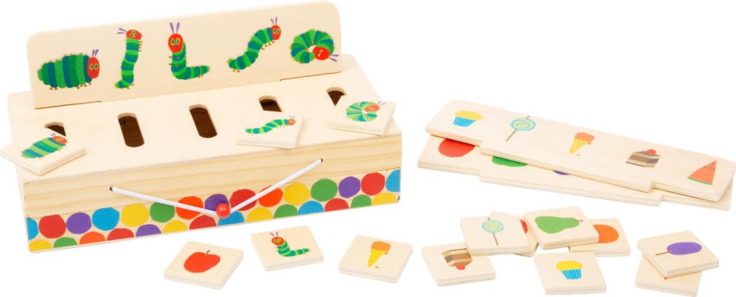 Small Foot - The Very Hungry Caterpillar Picture Sorting Box - Playlaan