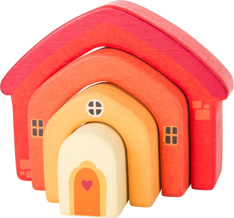 Small Foot - Wooden Building Blocks House - Playlaan