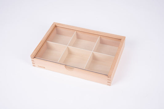 Tickit - Houten Sorteerbak 6 Way - Playlaan