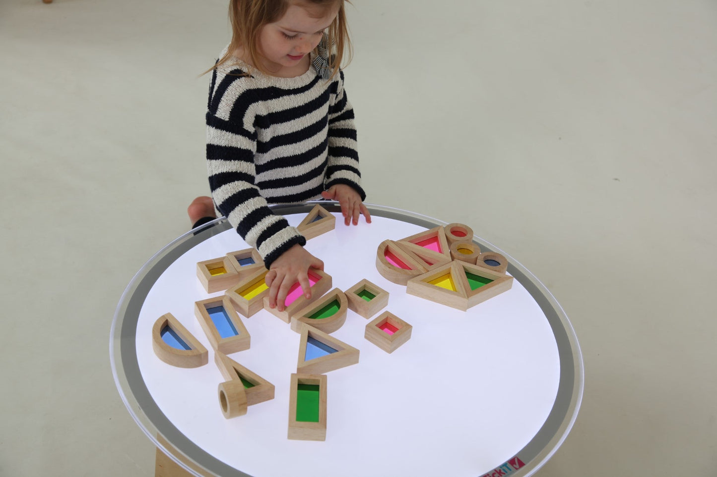 Tickit - Rainbow Block Set - Sensorische Blokken 24st - Playlaan