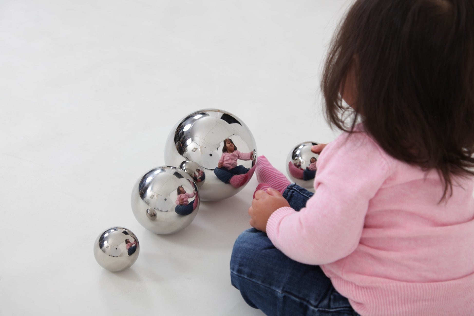 Tickit - Sensory Reflective Silver Balls - Playlaan