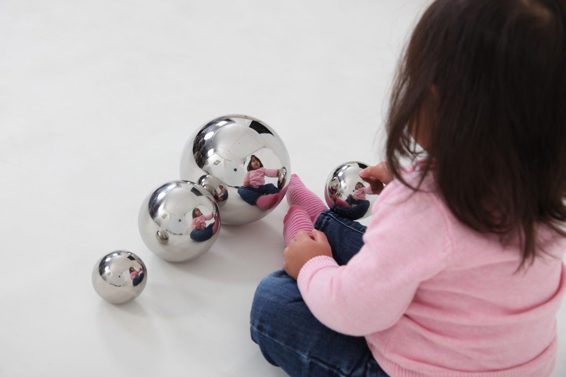 Tickit - Sensory Reflective Silver Balls - Playlaan