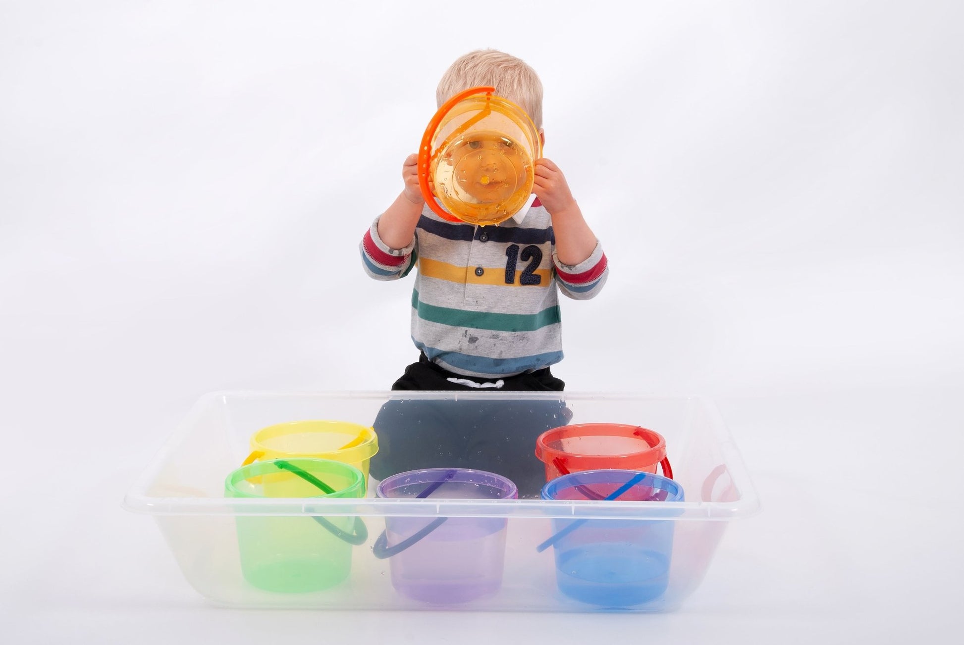 Tickit - Translucent Colour Bucket 6-delig - Playlaan