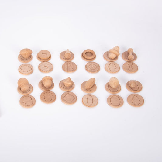 Tickit - Wooden Treasures Touch & Match - Playlaan