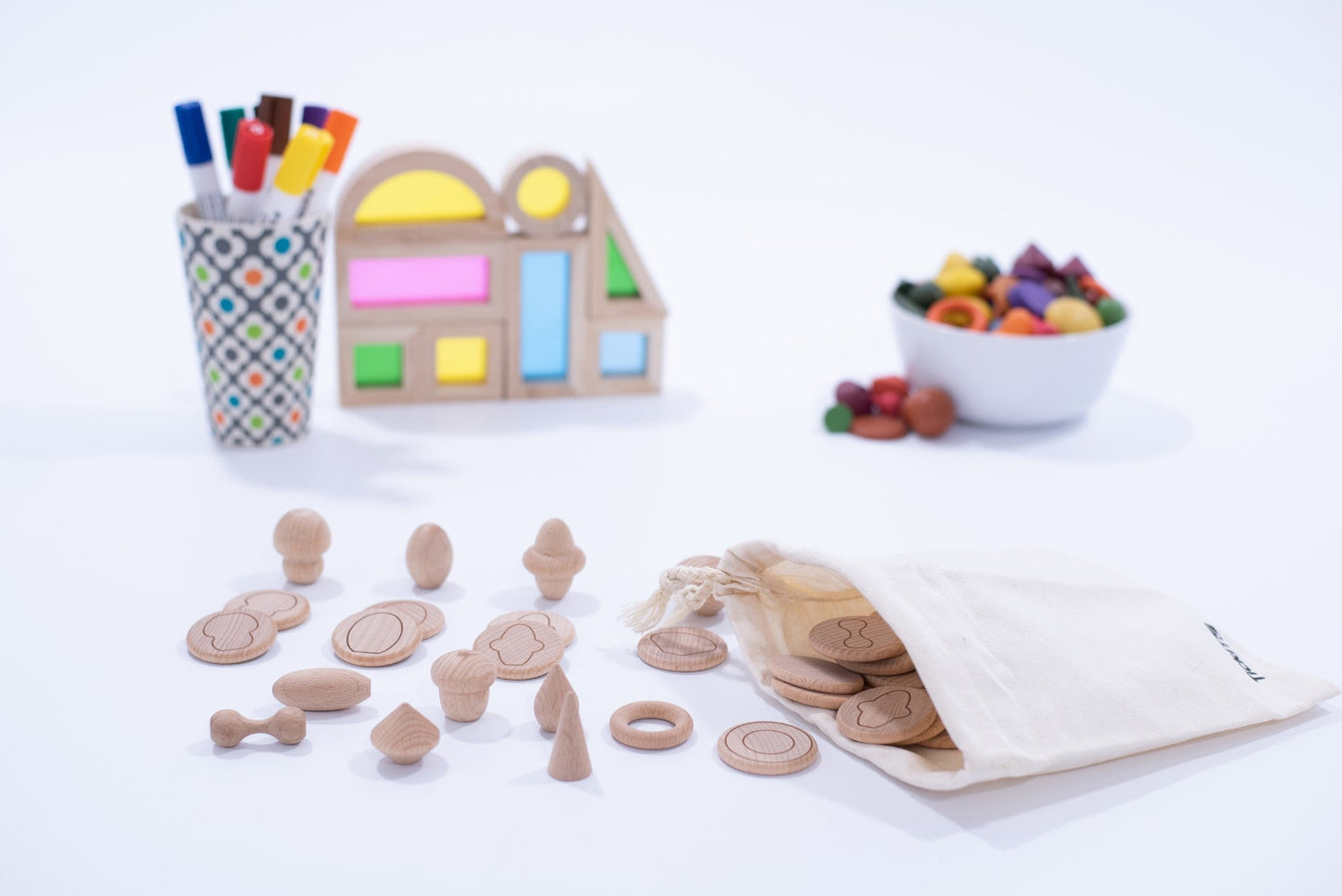Tickit - Wooden Treasures Touch & Match - Playlaan