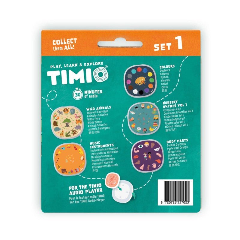 TIMIO - Disc Pack No 1 - uitbreiding set van 5 - Playlaan