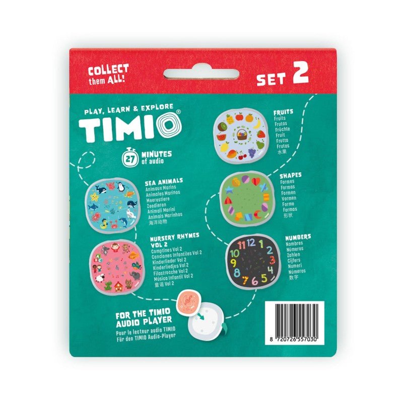 TIMIO - Disc Pack No 2- uitbreiding set van 5 - Playlaan