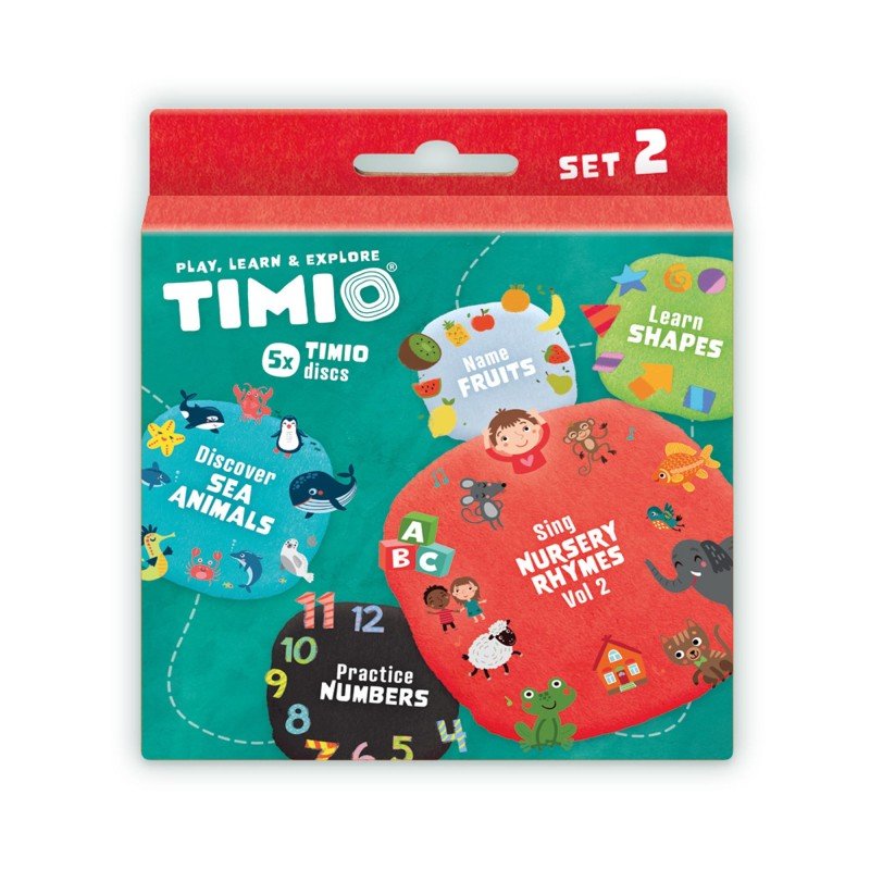 TIMIO - Disc Pack No 2- uitbreiding set van 5 - Playlaan