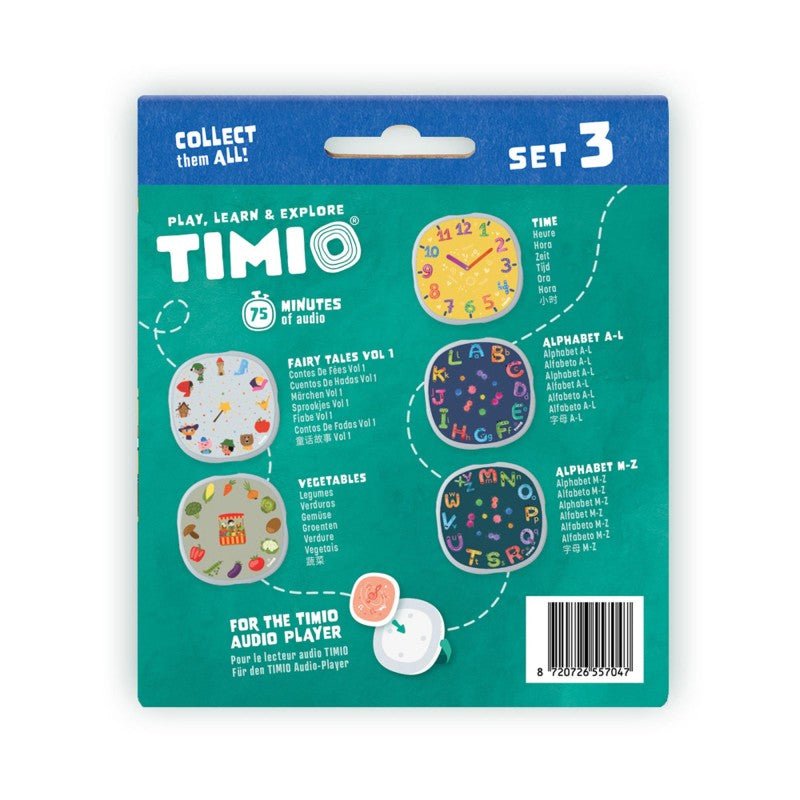 TIMIO - Disc Pack No 3 - uitbreiding set van 5 - Playlaan