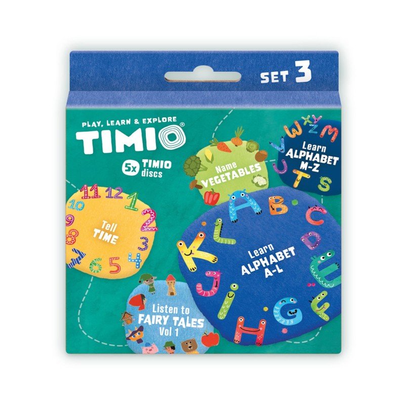 TIMIO - Disc Pack No 3 - uitbreiding set van 5 - Playlaan