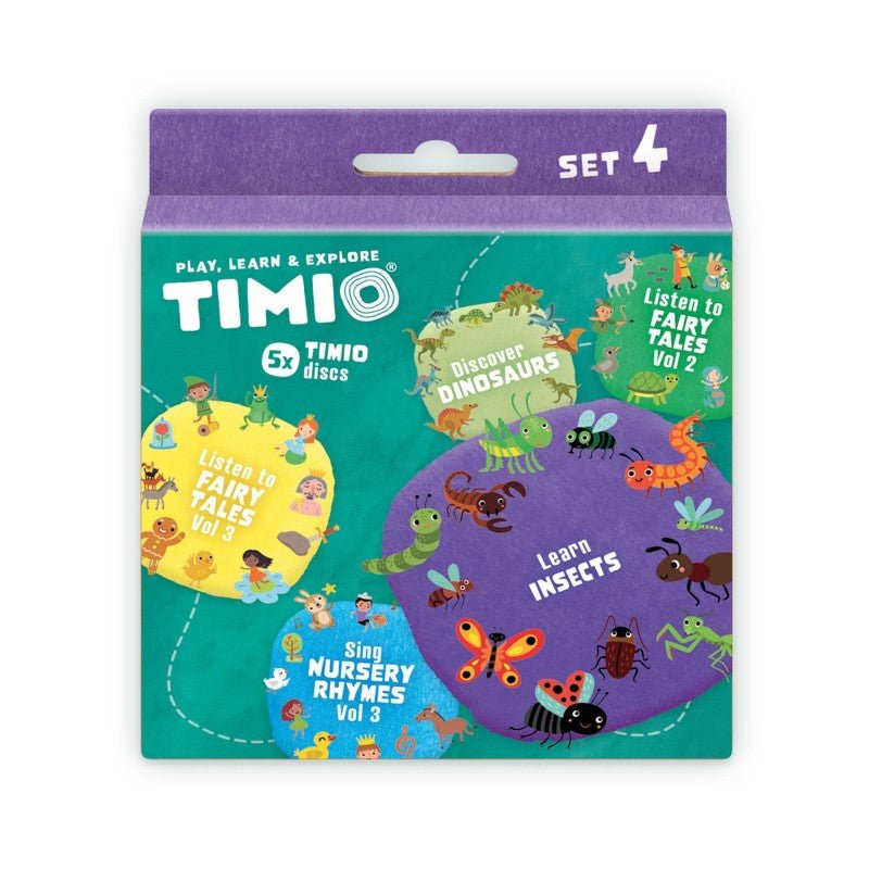 TIMIO - Disc Pack No 4 - uitbreiding set van 5 - Playlaan