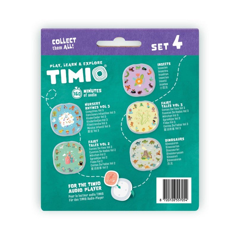 TIMIO - Disc Pack No 4 - uitbreiding set van 5 - Playlaan