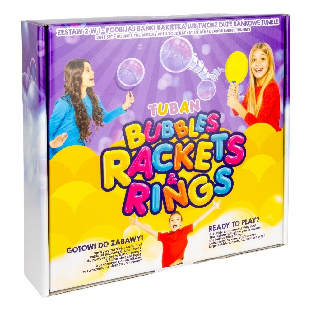 Tuban - Bubble Rackets & Rings Set - Playlaan