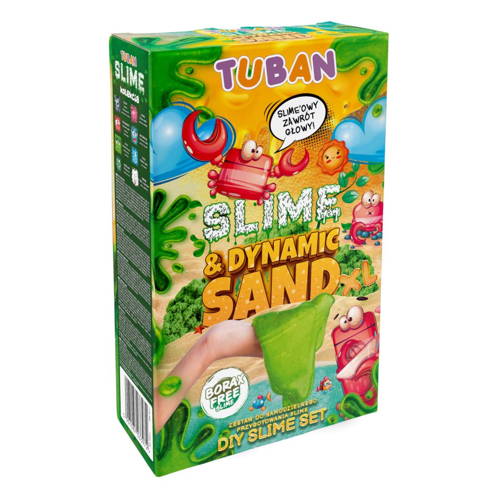 Tuban - DIY Set Slijm & Dynamic Zand XL - Playlaan