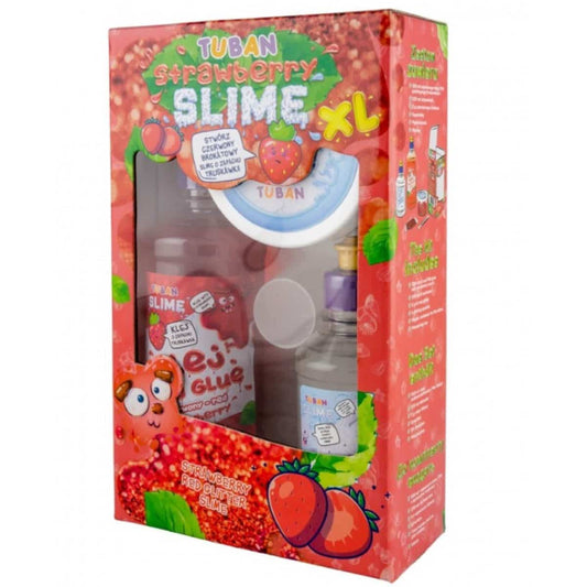 Tuban - Kit DIY Slijm - Strawberry XL - Playlaan
