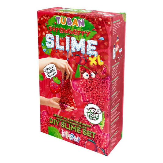 Tuban - Kit DIY Slijm - Strawberry XL - Playlaan