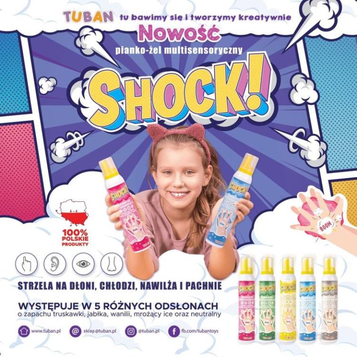 Tuban - SHOCK! - Multisensorische schuimgel - Ice 200ml - Playlaan