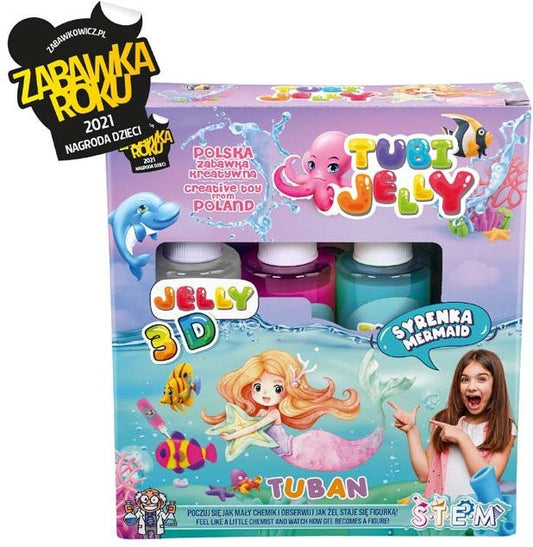 Tuban - Tubi Jelly Set 3 kleuren - Mermaid - Playlaan