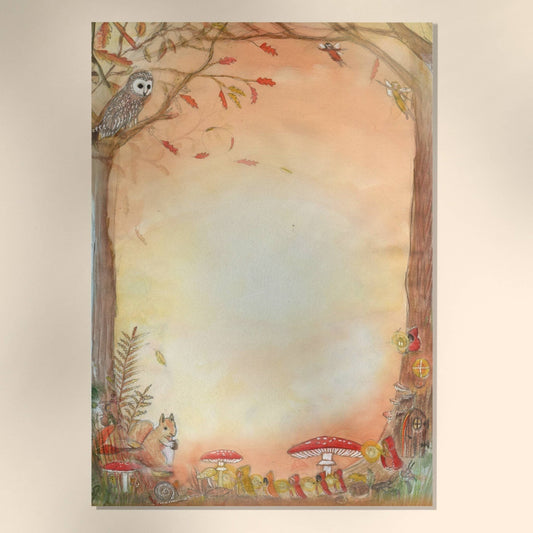 Wilded Family - Wild Autumn Note paper sets - Playlaan