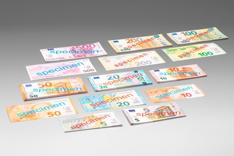 Wissner - Euro bankbiljetten kleine set 40 stuks - Playlaan