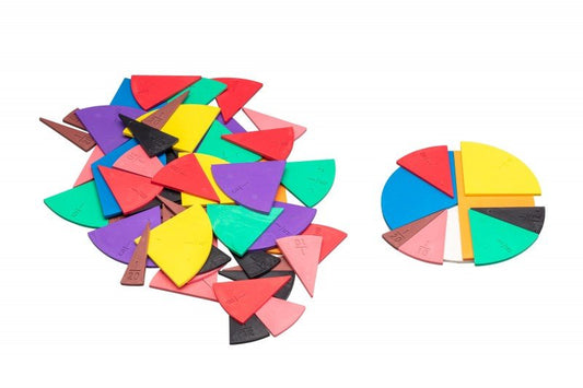 Wissner - Fractie set rond in 10 kleuren 71-delig in rond doosje met deksel - Playlaan