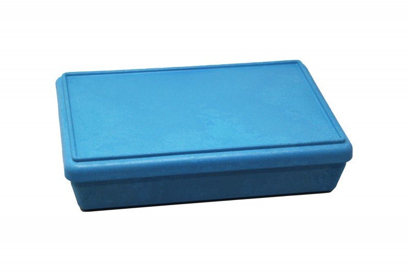 Wissner - RE-Wood® Speelbak met deksel 25x18x6cm - 1,5 l Blauw - Playlaan