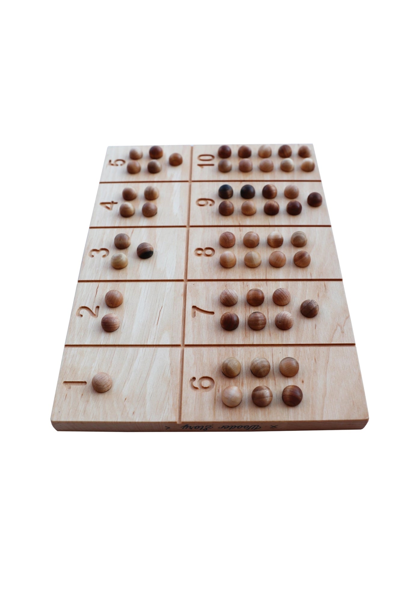 Wooden Story - Number Tracking Board - Playlaan