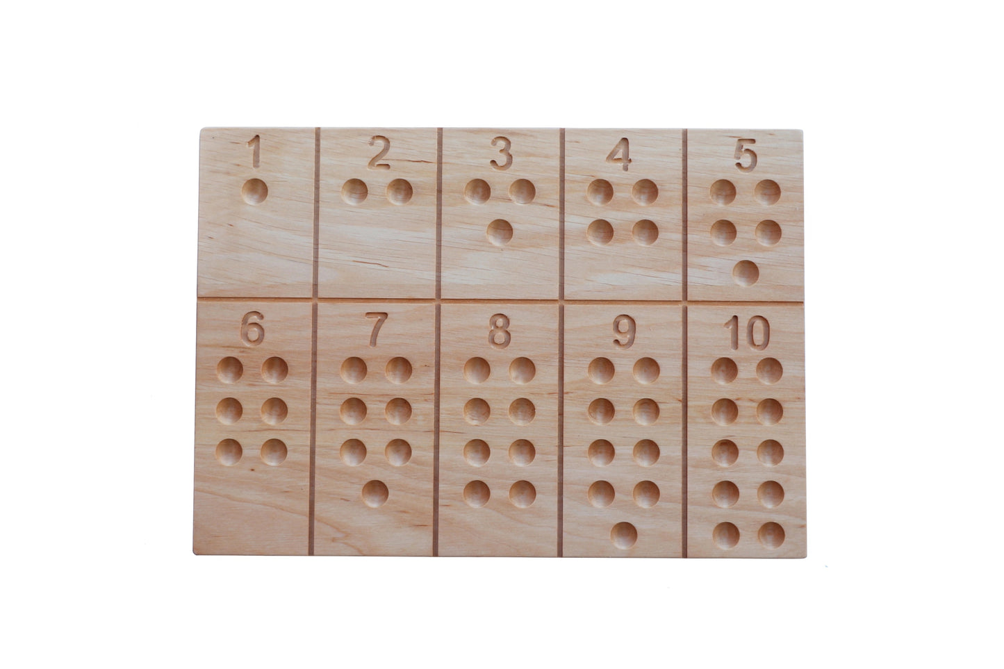 Wooden Story - Number Tracking Board - Playlaan