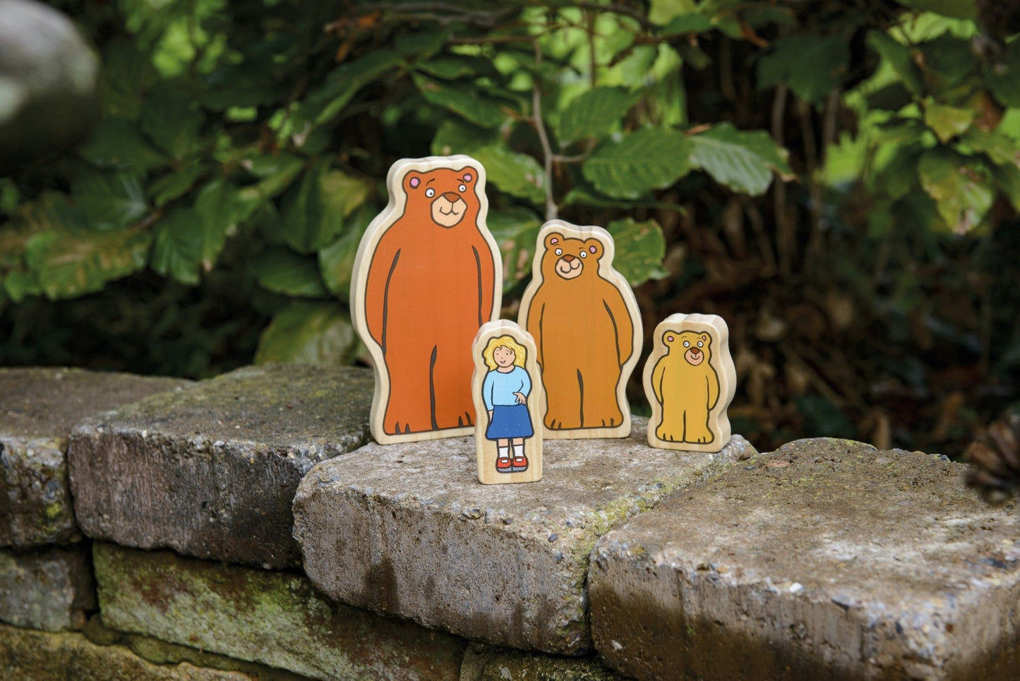 Yellow Door - Goldilocks and the Three Bears Wooden Characters (FSC) - Playlaan