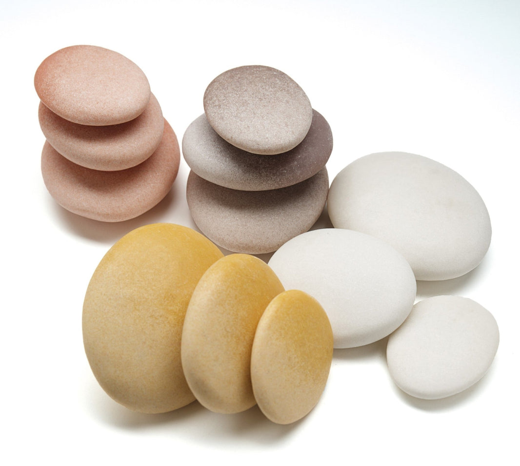 Yellow Door - Natural Sorting Stones - Playlaan