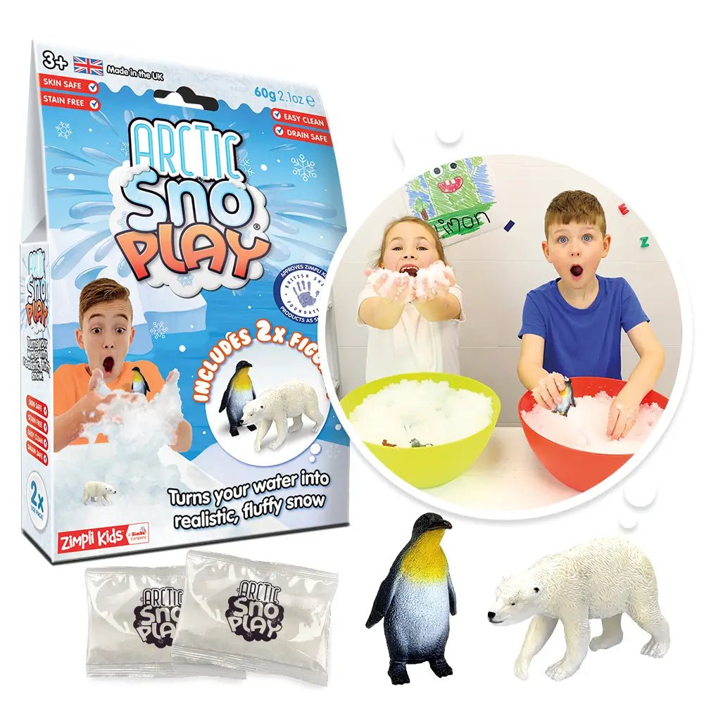 Zimpli Kids - Arctic Sno Play DIY Sensory Snowball Play Kids - Playlaan