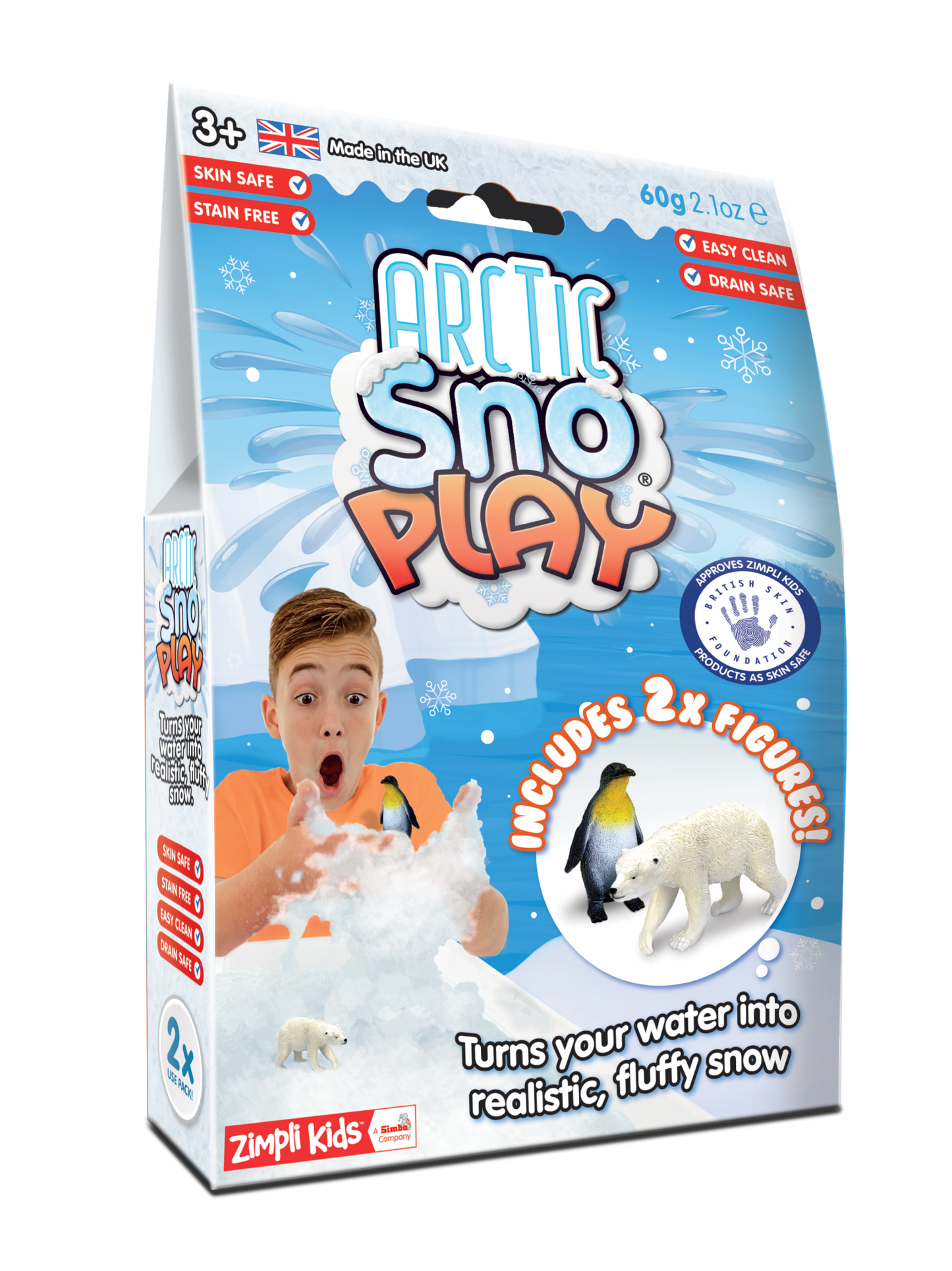 Zimpli Kids - Arctic Sno Play DIY Sensory Snowball Play Kids - Playlaan