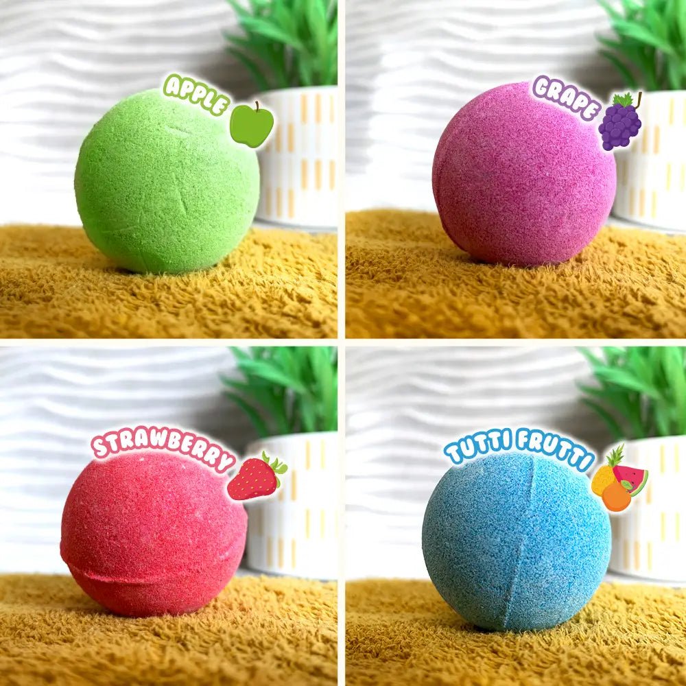 Zimpli Kids - Fun Colourful Round Single Baff Bombz - Kids Bath Bomb Toy 1 stuk - Playlaan